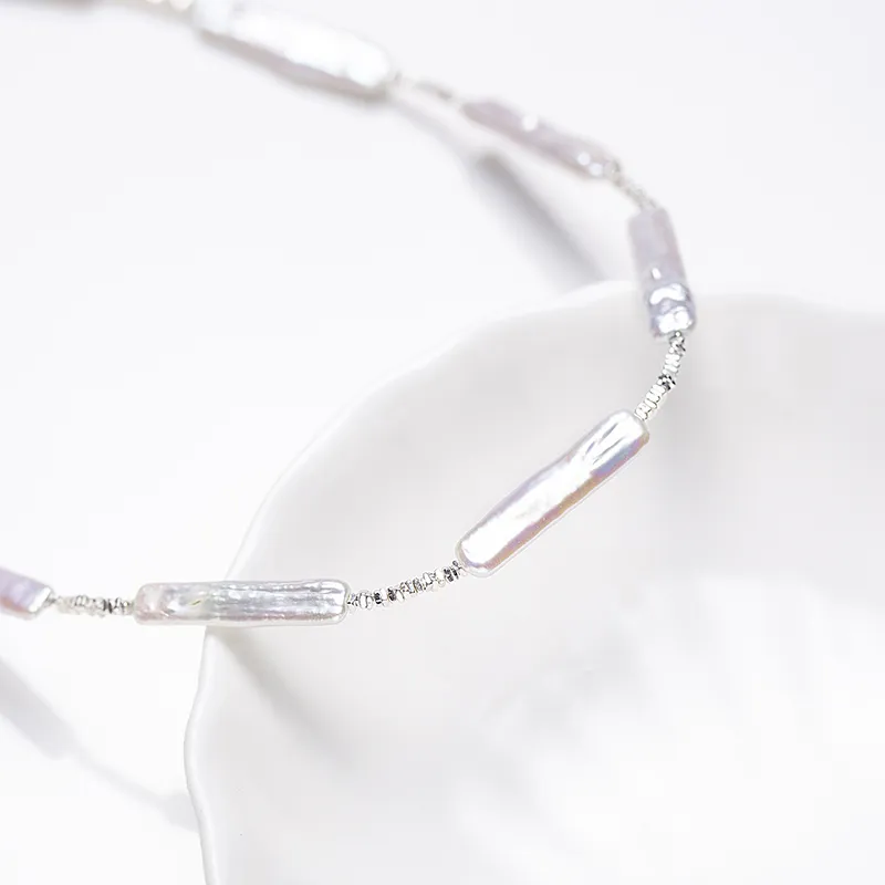 ZHENZHUAOMI Freshwater Pearl Necklaces Women's-3