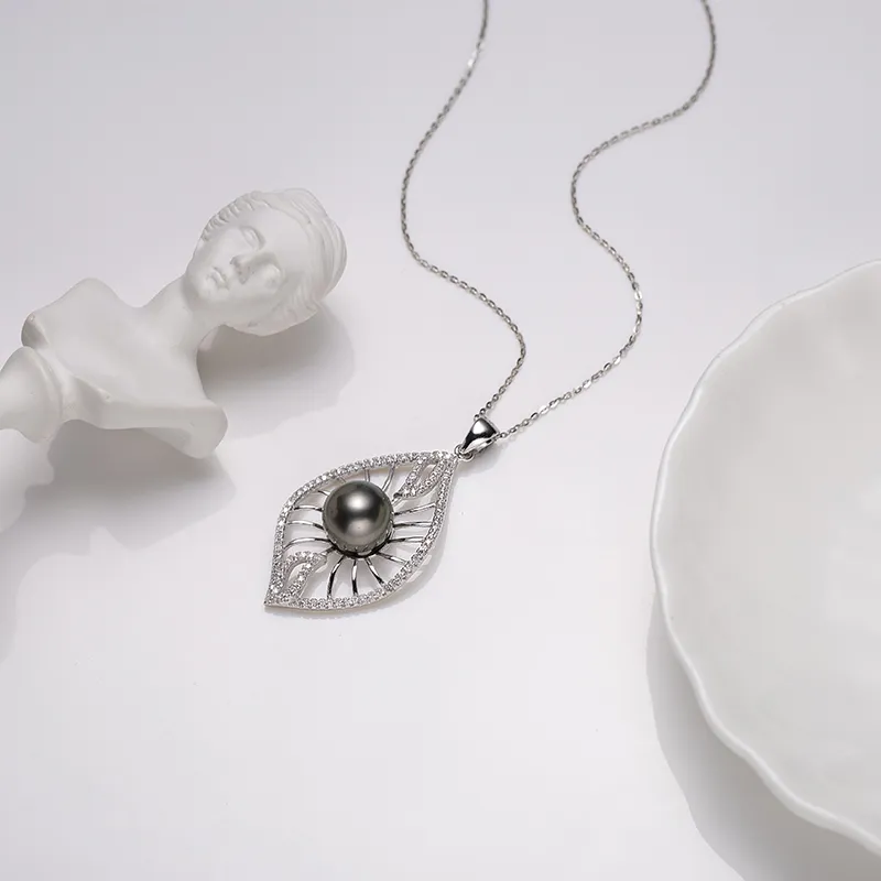 ZHENZHUAOMI Saltwater Pearl Necklaces Women's-3