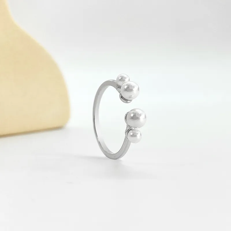 ZHENZHUAOMI Freshwater Pearl Rings Women's-4