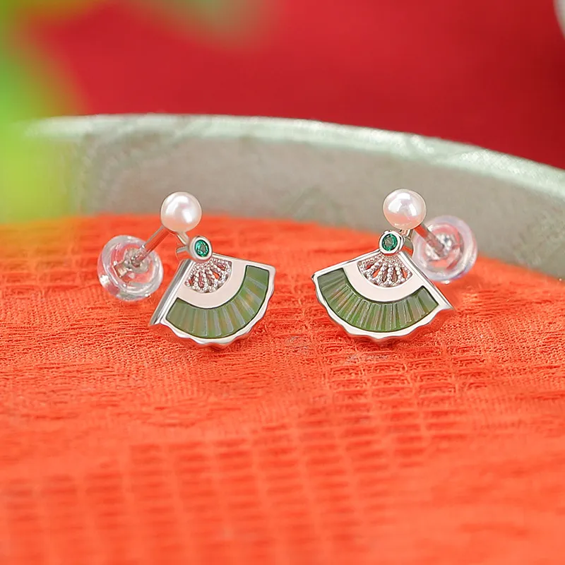 ZHENZHUAOMI Pearl Earrings Women's-1