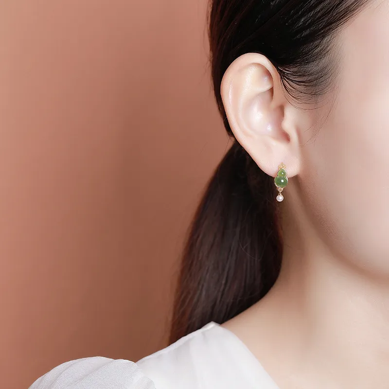 ZHENZHUAOMI Pearl Clip On Earrings Women's-4