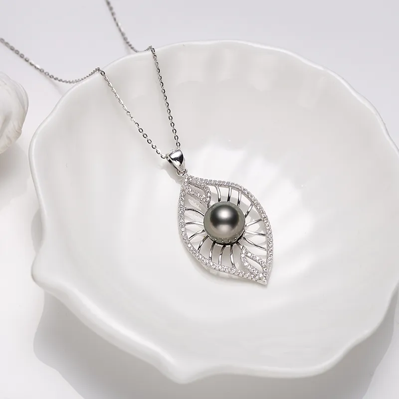 ZHENZHUAOMI Saltwater Pearl Necklaces Women's-2
