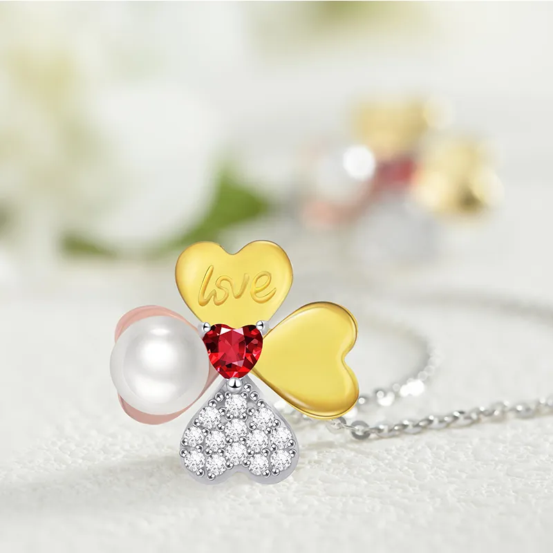 ZHENZHUAOMI Freshwater Pearl Necklaces Women's-3