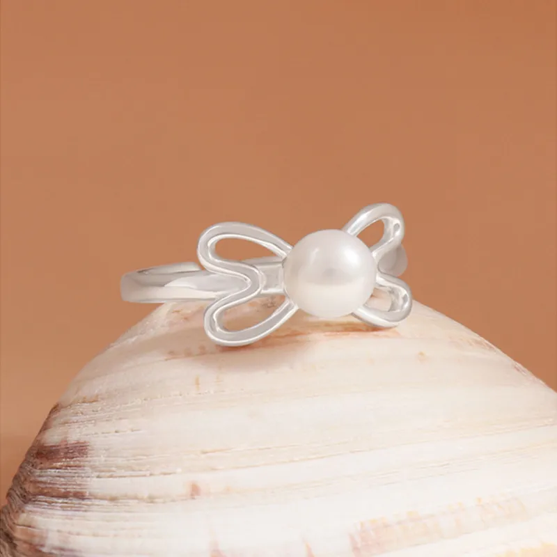 ZHENZHUAOMI Pearl Rings Women's-3