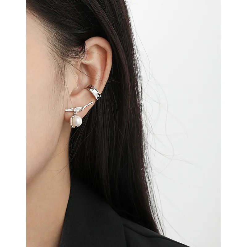 ZHENZHUAOMI Pearl Stud Earrings Women's-2