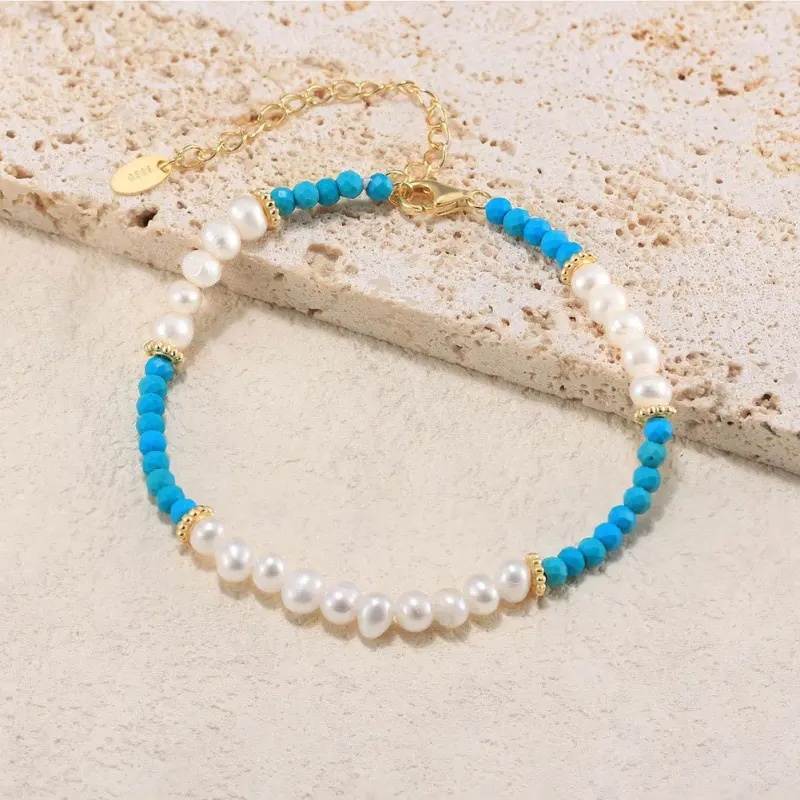 ZHENZHUAOMI Freshwater Pearl Bracelets Women's-1