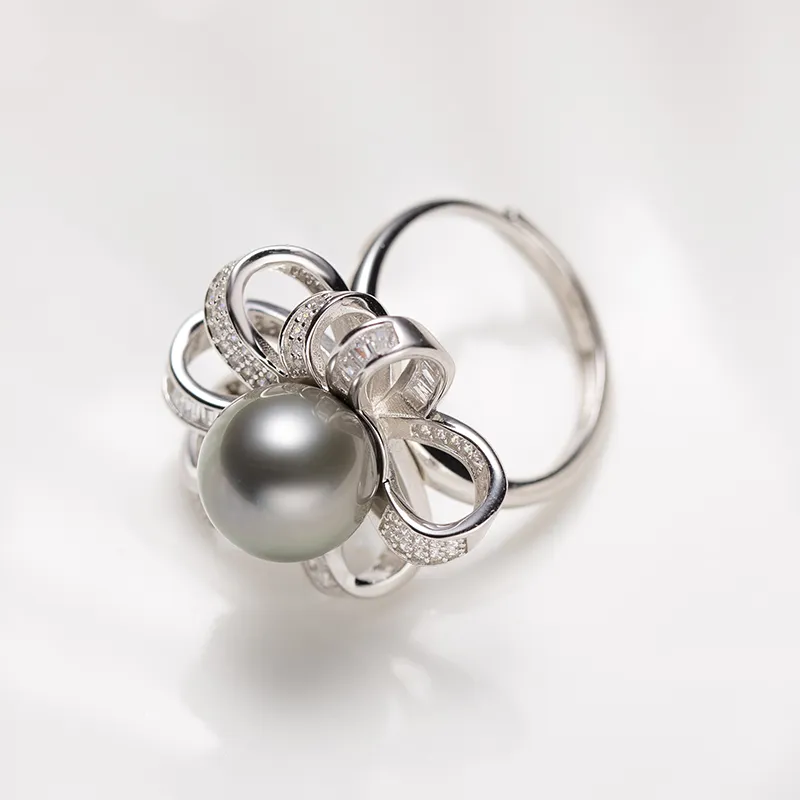 ZHENZHUAOMI Pearl Rings Women's-3