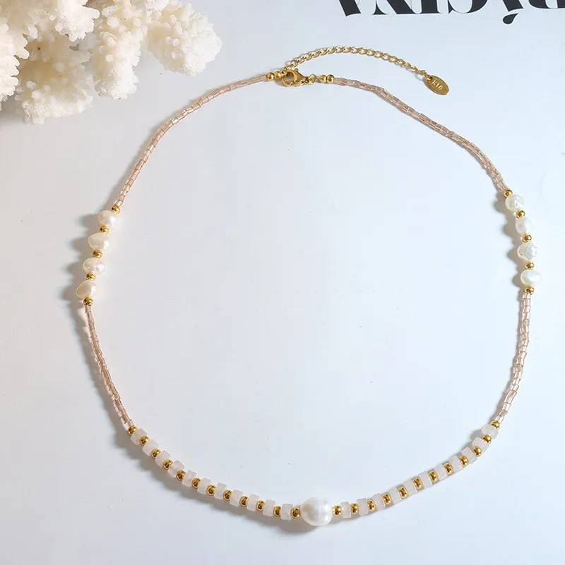 ZHENZHUAOMI Pearl Necklaces Women's-1