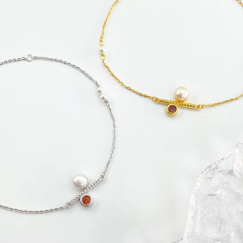 ZHENZHUAOMI Freshwater Pearl Pearl Bracelets Women's-1