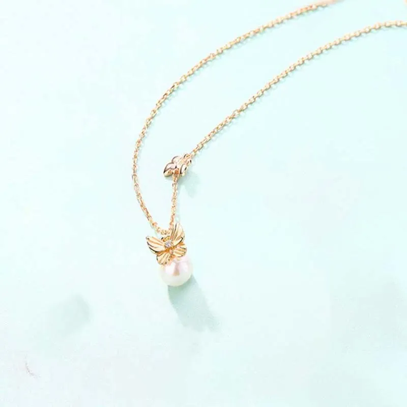 ZHENZHUAOMI Pearl Necklaces Women's-4