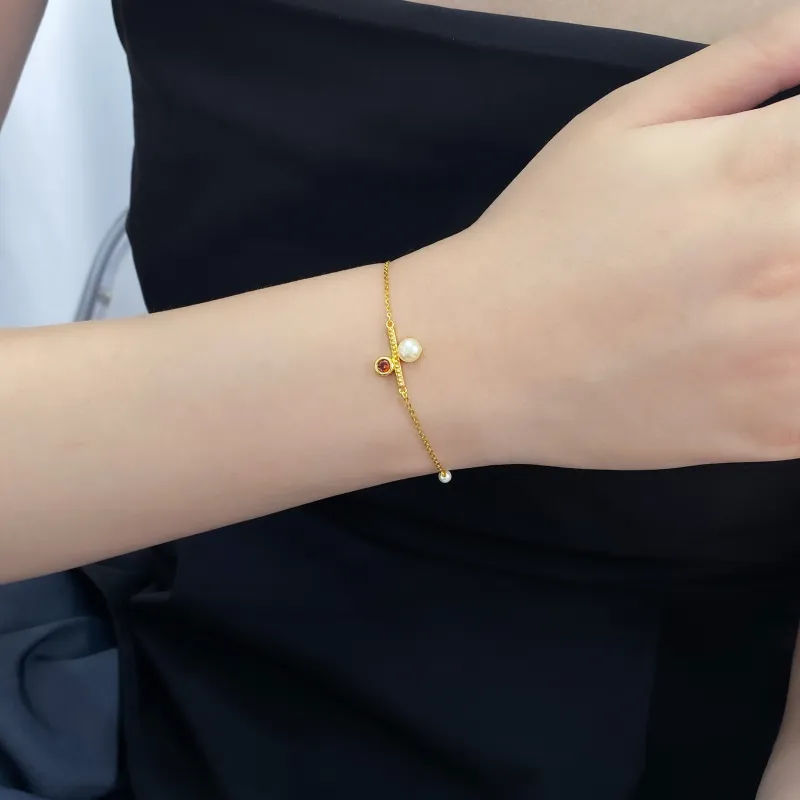 ZHENZHUAOMI Freshwater Pearl Pearl Bracelets Women's-3