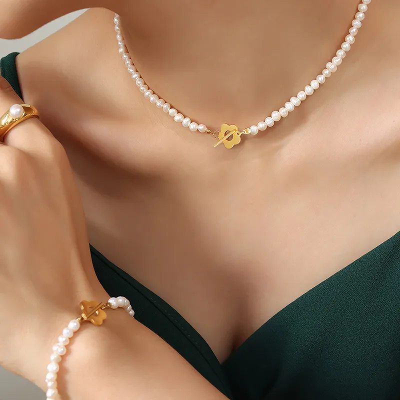 ZHENZHUAOMI Pearl Necklaces Women's-1