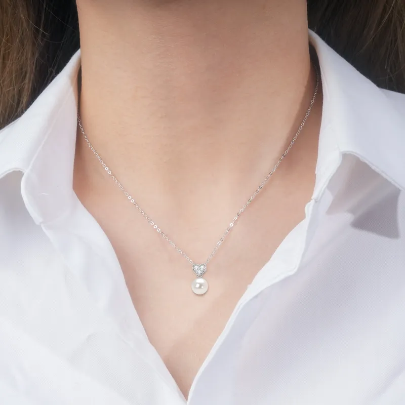 ZHENZHUAOMI Freshwater Pearl Necklaces Women's-2