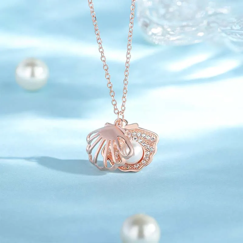 ZHENZHUAOMI Pearl Necklaces Women's-3