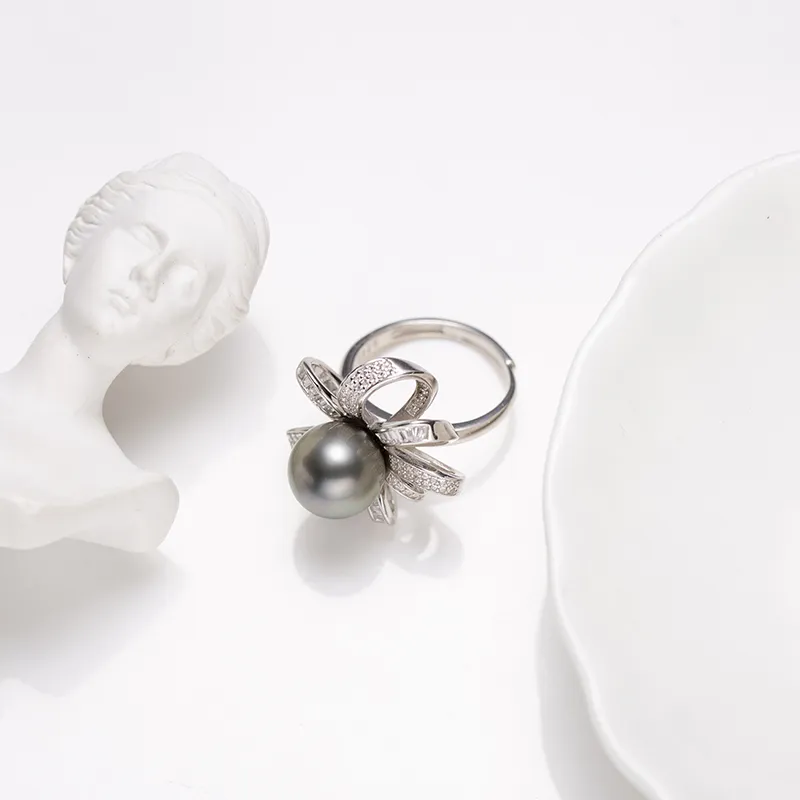 ZHENZHUAOMI Pearl Rings Women's-4