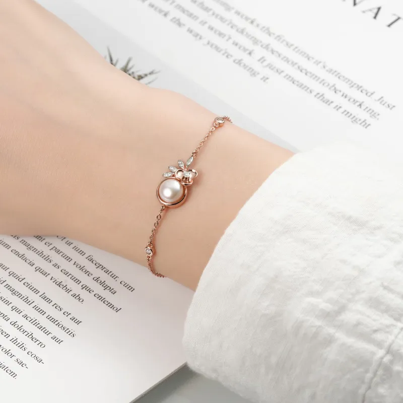 ZHENZHUAOMI Freshwater Pearl Bracelets Women's-2