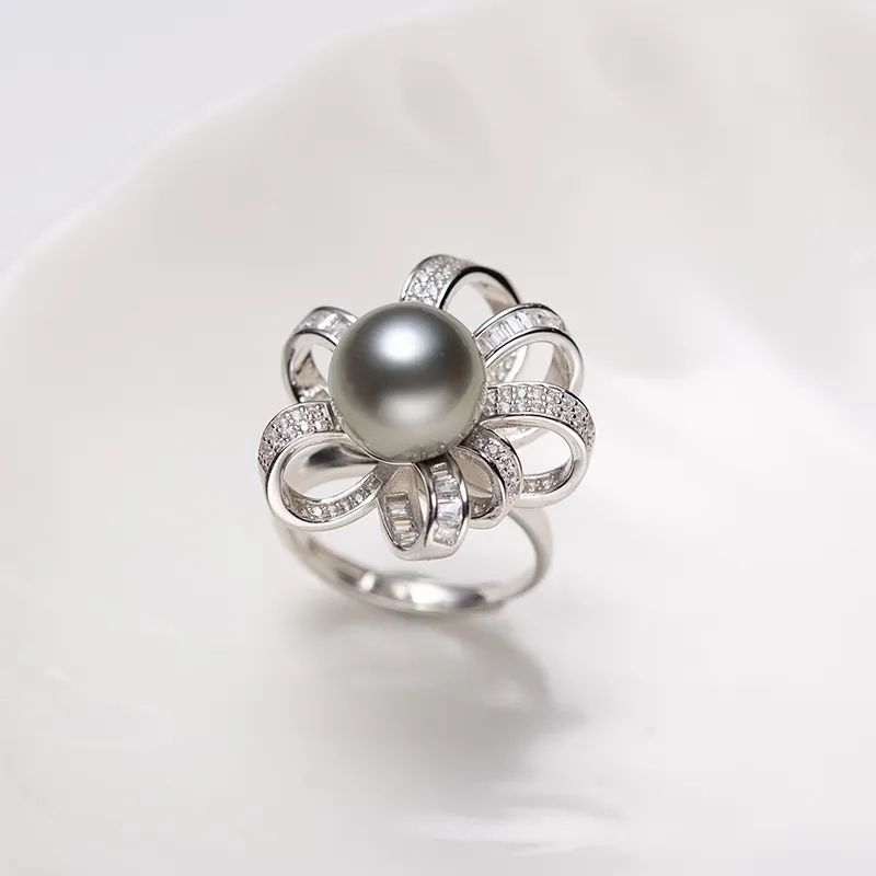 ZHENZHUAOMI Pearl Rings Women's-2