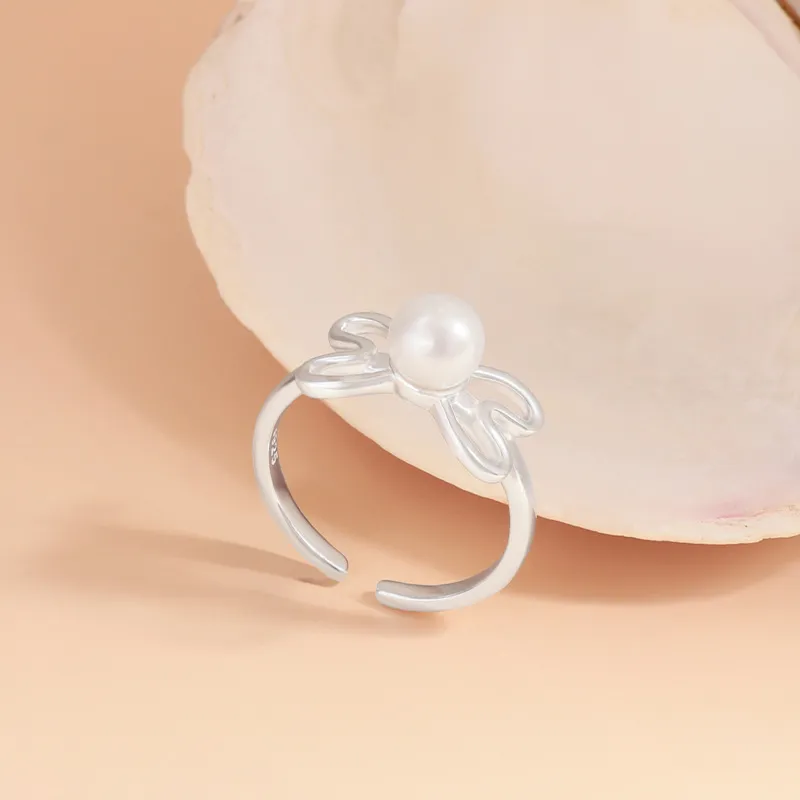 ZHENZHUAOMI Pearl Rings Women's-2