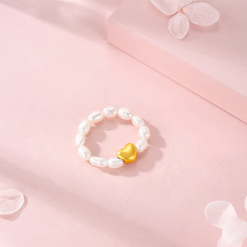 ZHENZHUAOMI Pearl Rings Women's-3