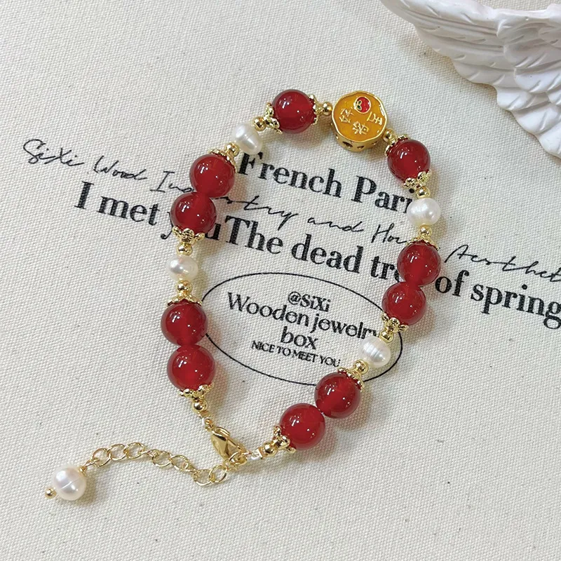 ZHENZHUAOMI Pearl Bracelets Women's-4