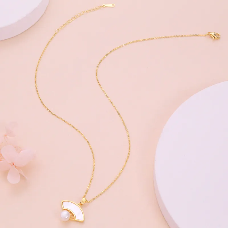 ZHENZHUAOMI Freshwater Pearl Necklaces Women's-3
