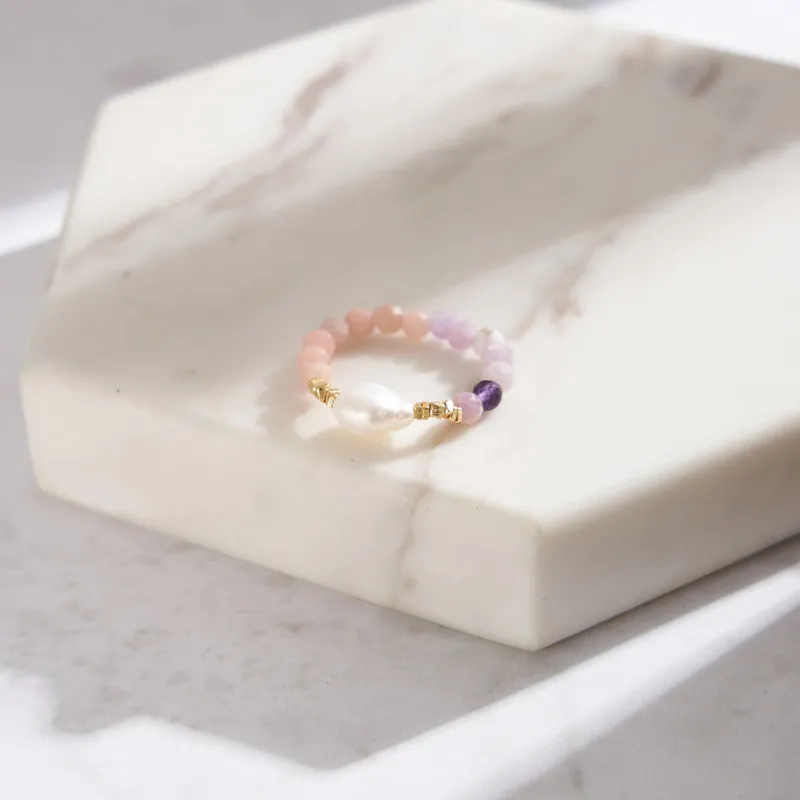 ZHENZHUAOMI Freshwater Pearl Rings Women's-1