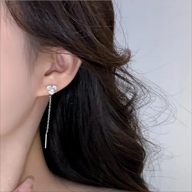 ZHENZHUAOMI Pearl Drop Earrings Women's-1