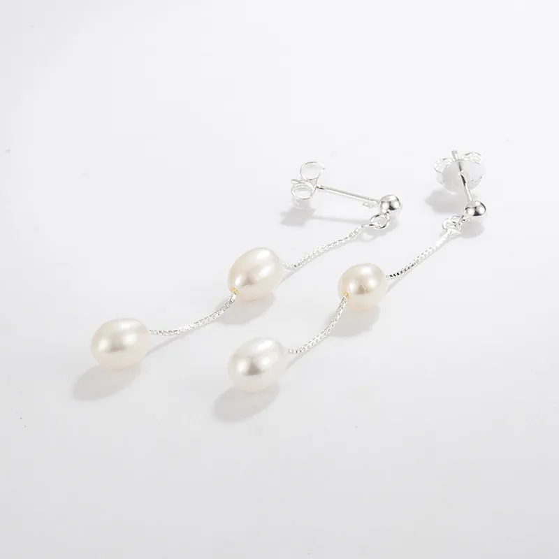 ZHENZHUAOMI Pearl Earrings Women's-4