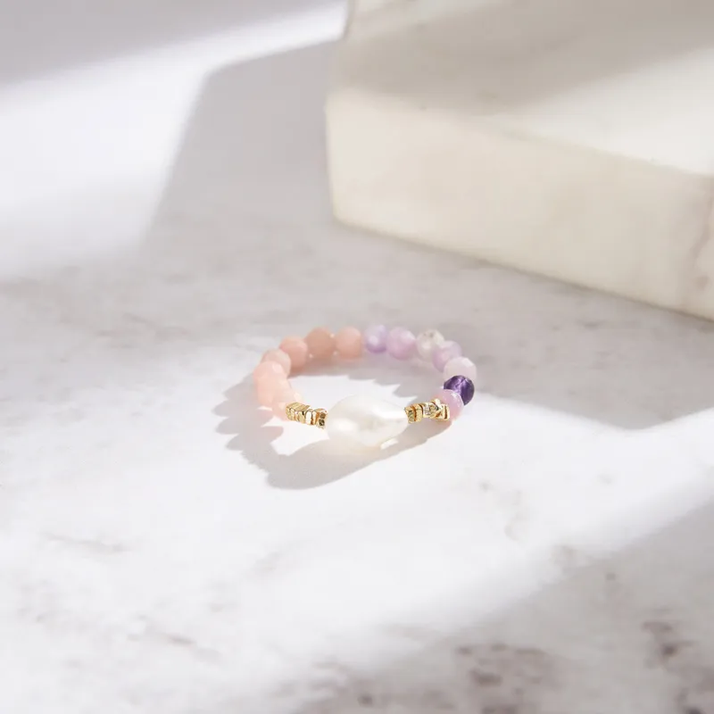 ZHENZHUAOMI Freshwater Pearl Rings Women's-2