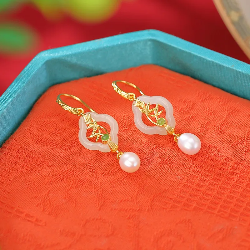 ZHENZHUAOMI Pearl Earrings Women's-2