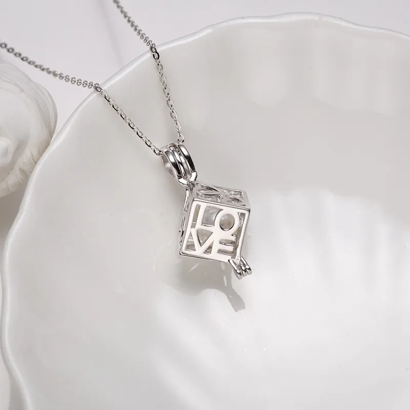 ZHENZHUAOMI Freshwater Pearl Pearl Pendants Women's-3