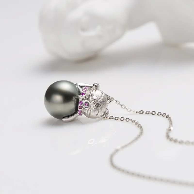 ZHENZHUAOMI Saltwater Pearl Necklaces Women's-2