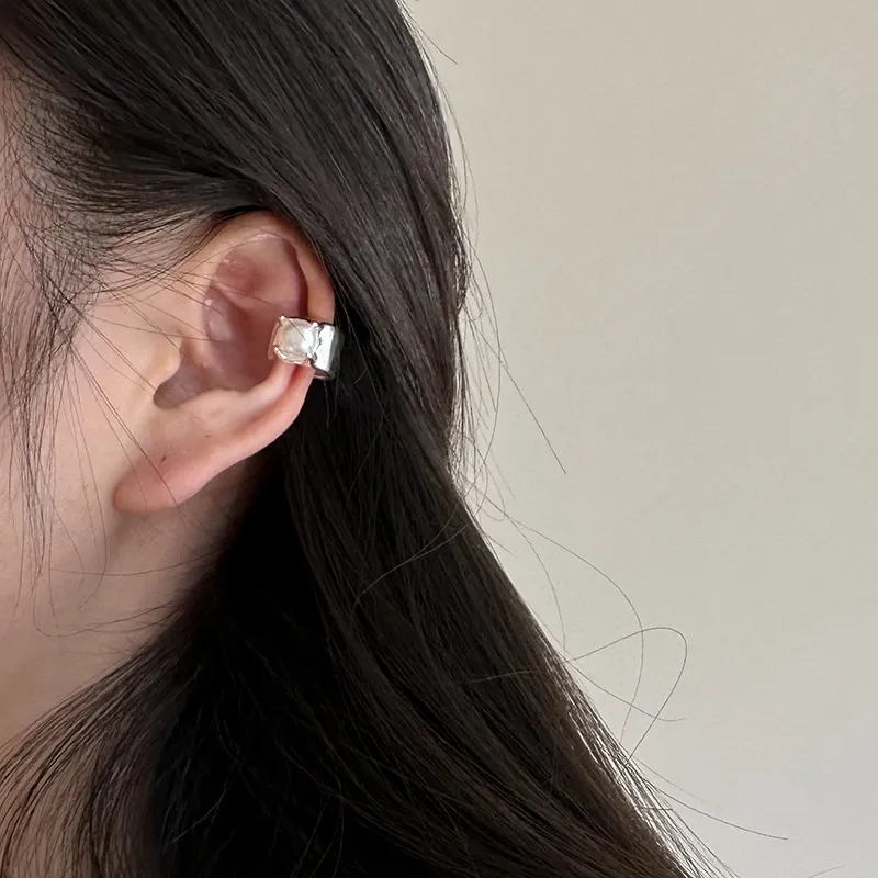 ZHENZHUAOMI Freshwater Pearl Clip On Earrings Women's-3
