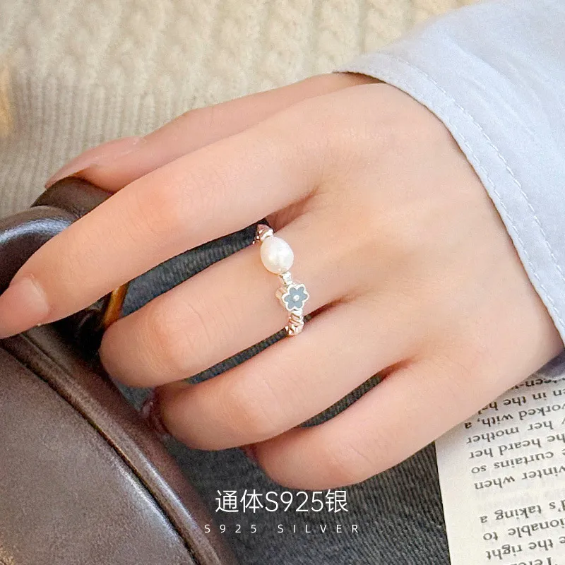 ZHENZHUAOMI Freshwater Pearl Rings Women's-2