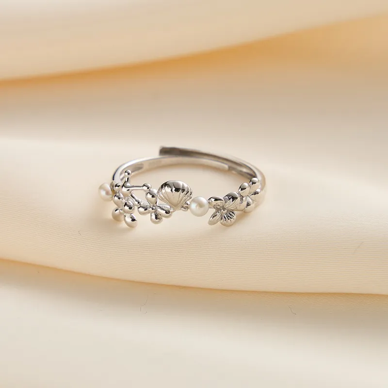 ZHENZHUAOMI Pearl Rings Women's-1