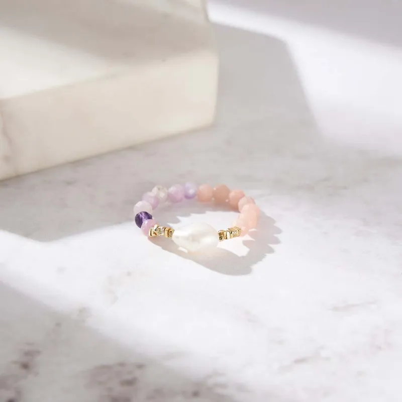 ZHENZHUAOMI Freshwater Pearl Rings Women's-4