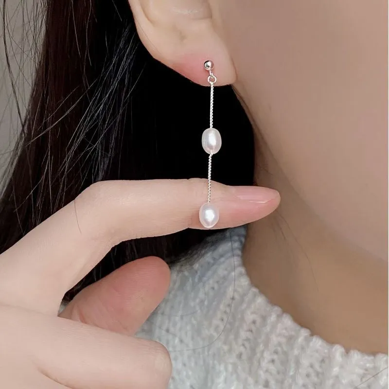 ZHENZHUAOMI Pearl Earrings Women's-2