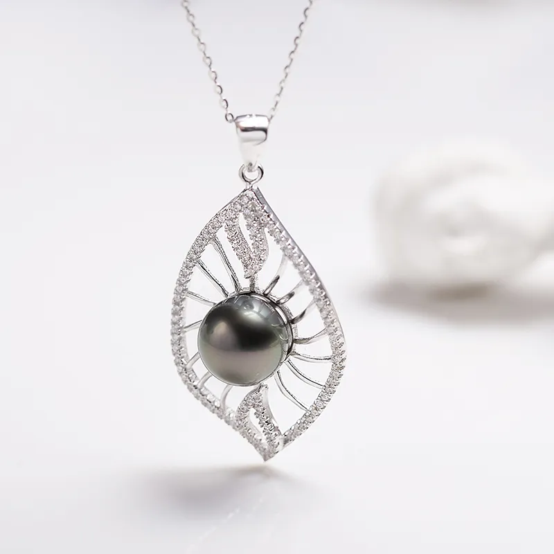 ZHENZHUAOMI Saltwater Pearl Necklaces Women's-4
