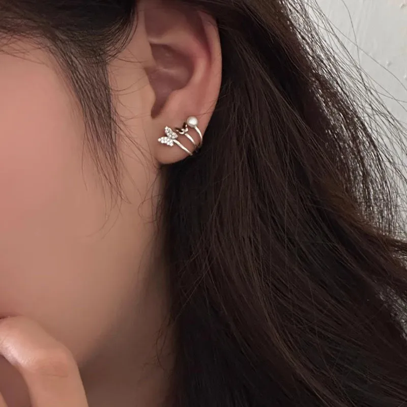 ZHENZHUAOMI Pearl Stud Earrings Women's-2