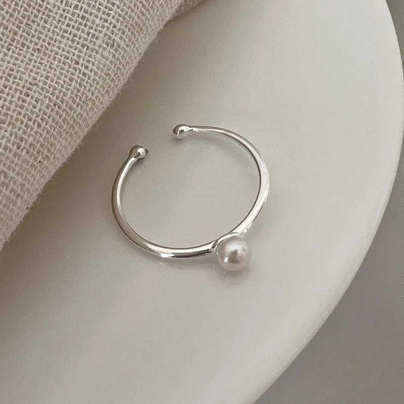 ZHENZHUAOMI Pearl Rings Women's-3