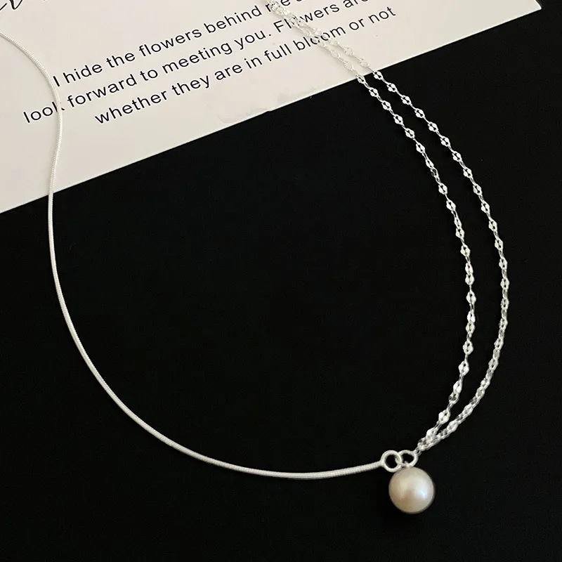 ZHENZHUAOMI Freshwater Pearl Necklaces Women's-3