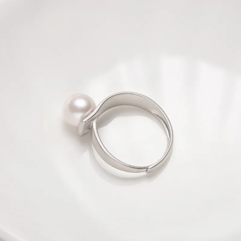 ZHENZHUAOMI Freshwater Pearl Rings Women's Festival Anniversary Birthday Gift-2
