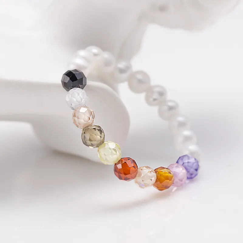 ZHENZHUAOMI Freshwater Pearl Rings Women's-4