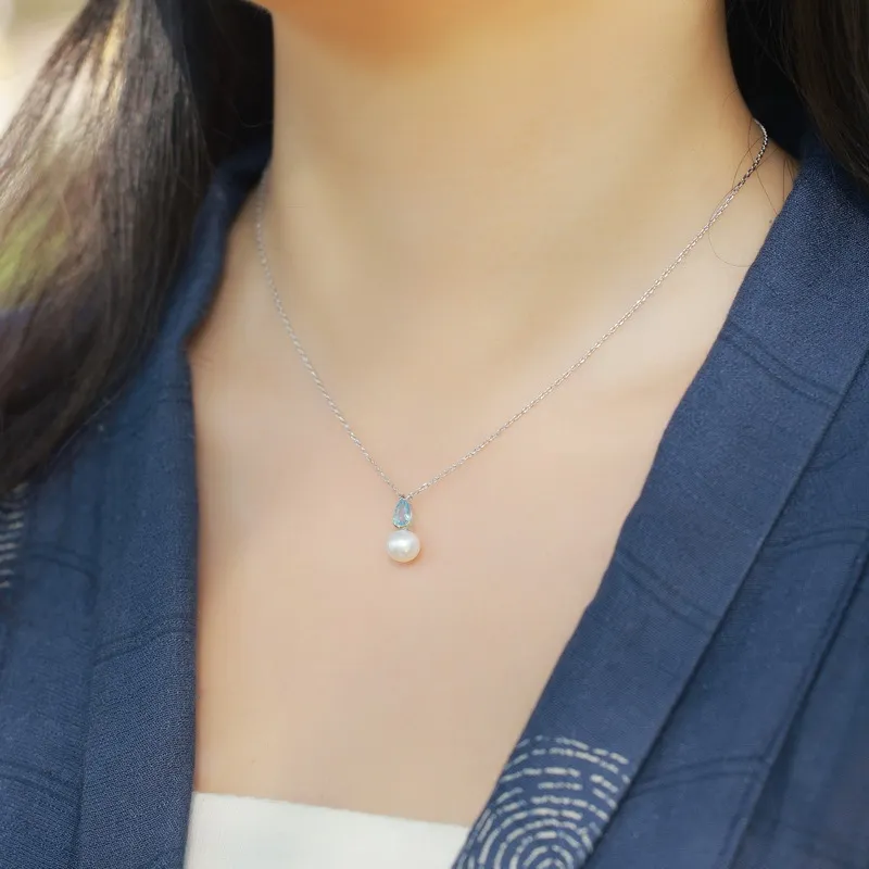 ZHENZHUAOMI Pearl Necklaces Women's-4