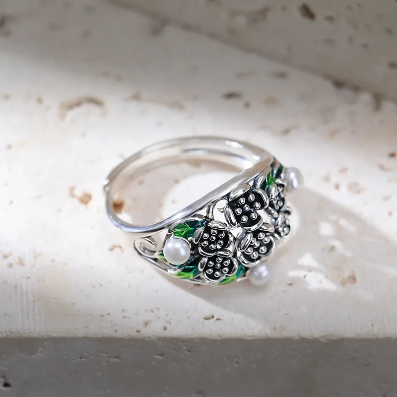 ZHENZHUAOMI Pearl Rings Women's-2