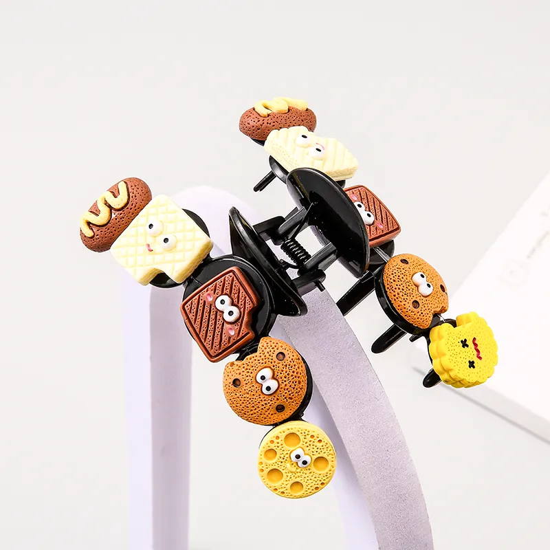 WIR ORNAMENTS Acrylic Hair Clips Women's-9