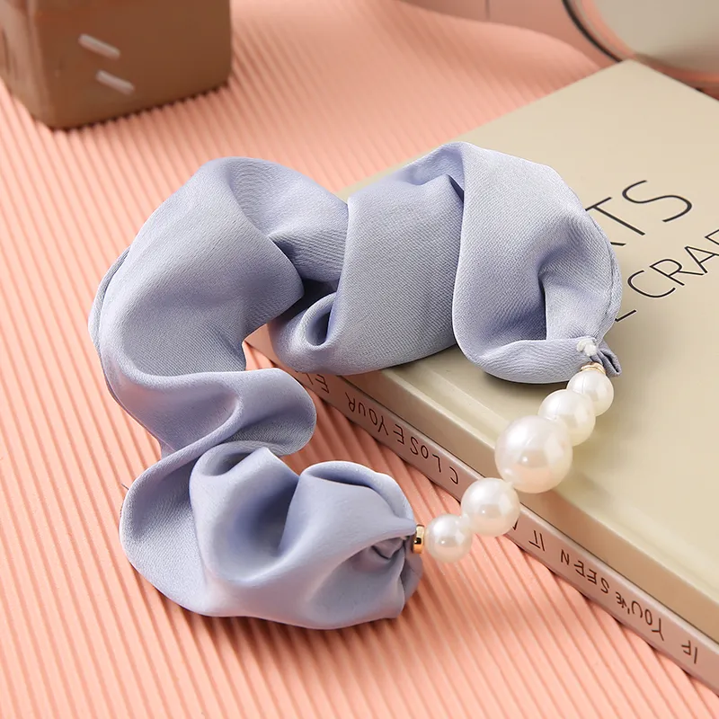 WIR ORNAMENTS Satin Hair Tie Women's-10