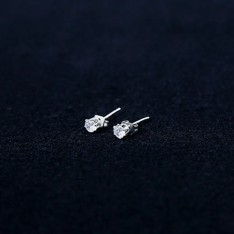 WIR ORNAMENTS Gold Plated Copper Stud Earrings Women's-12