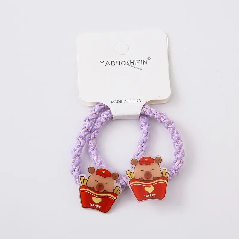 WIR ORNAMENTS Rubber Band Hair Tie Women's-4