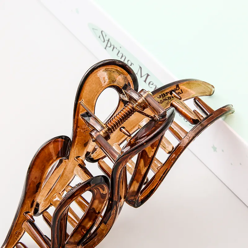 WIR ORNAMENTS Acrylic Hair Clips Women's-7